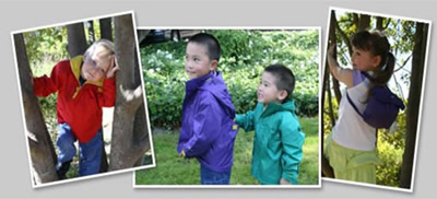 Collage of Children in Go! Jacket Photo of Kids