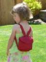 Crimson Go! Jacket worn as Back Pack